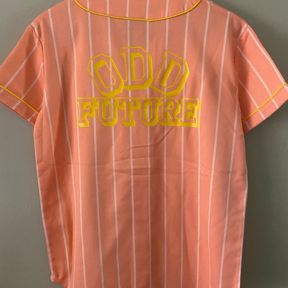 Odd Future Peach Baseball Jersey